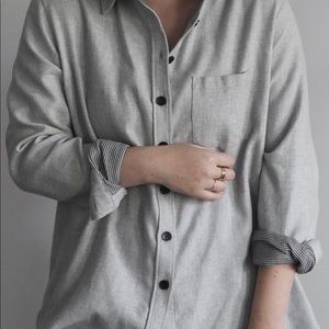 Tradlands Reyes Gray Flannel